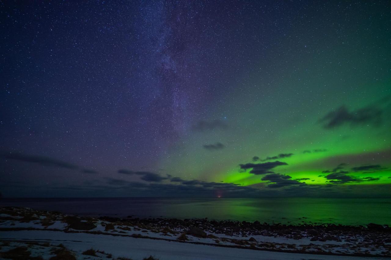 Feriehus Med Flott Havutsikt Ved Hauklandstranden レクネス エクステリア 写真