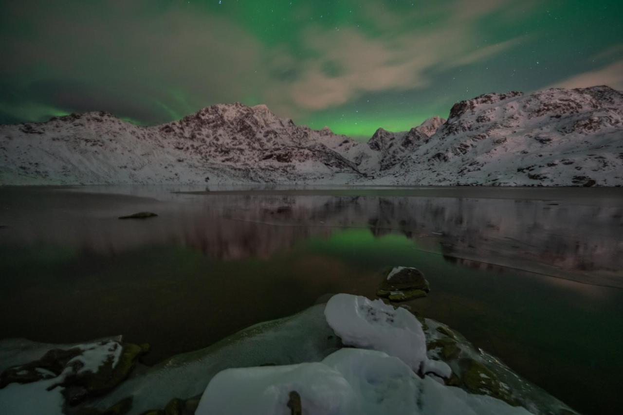Feriehus Med Flott Havutsikt Ved Hauklandstranden レクネス エクステリア 写真
