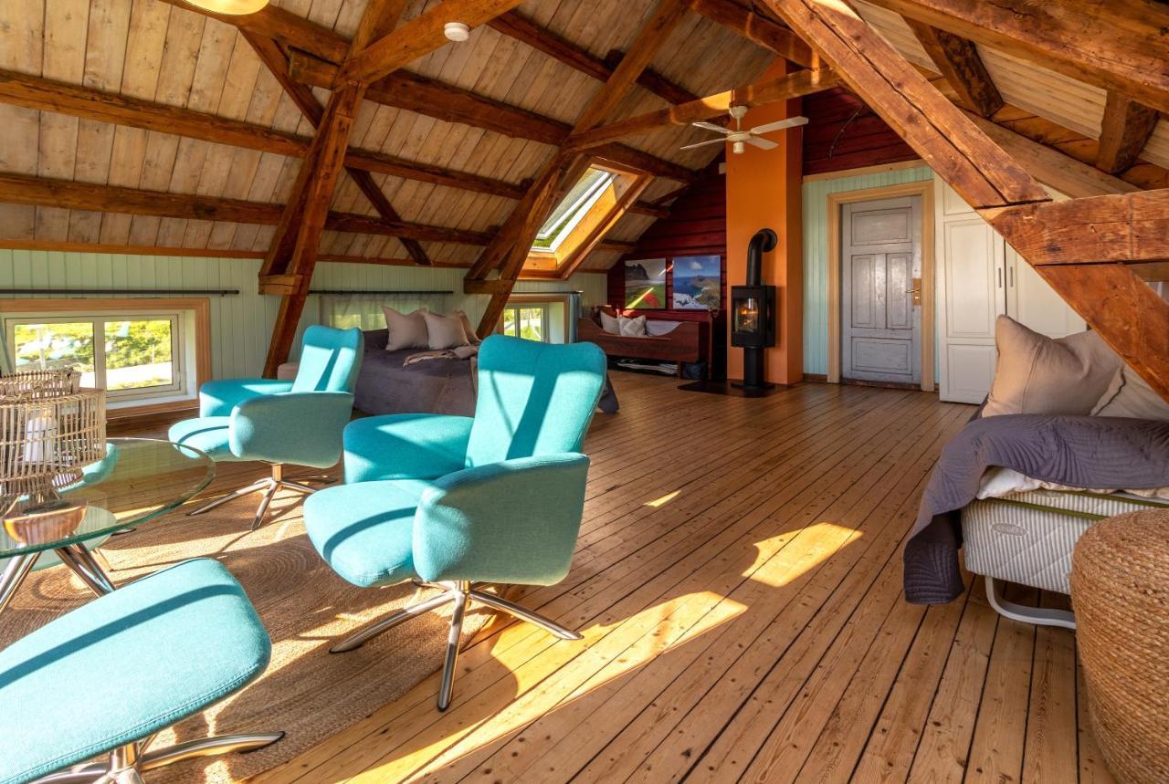 Feriehus Med Flott Havutsikt Ved Hauklandstranden レクネス エクステリア 写真