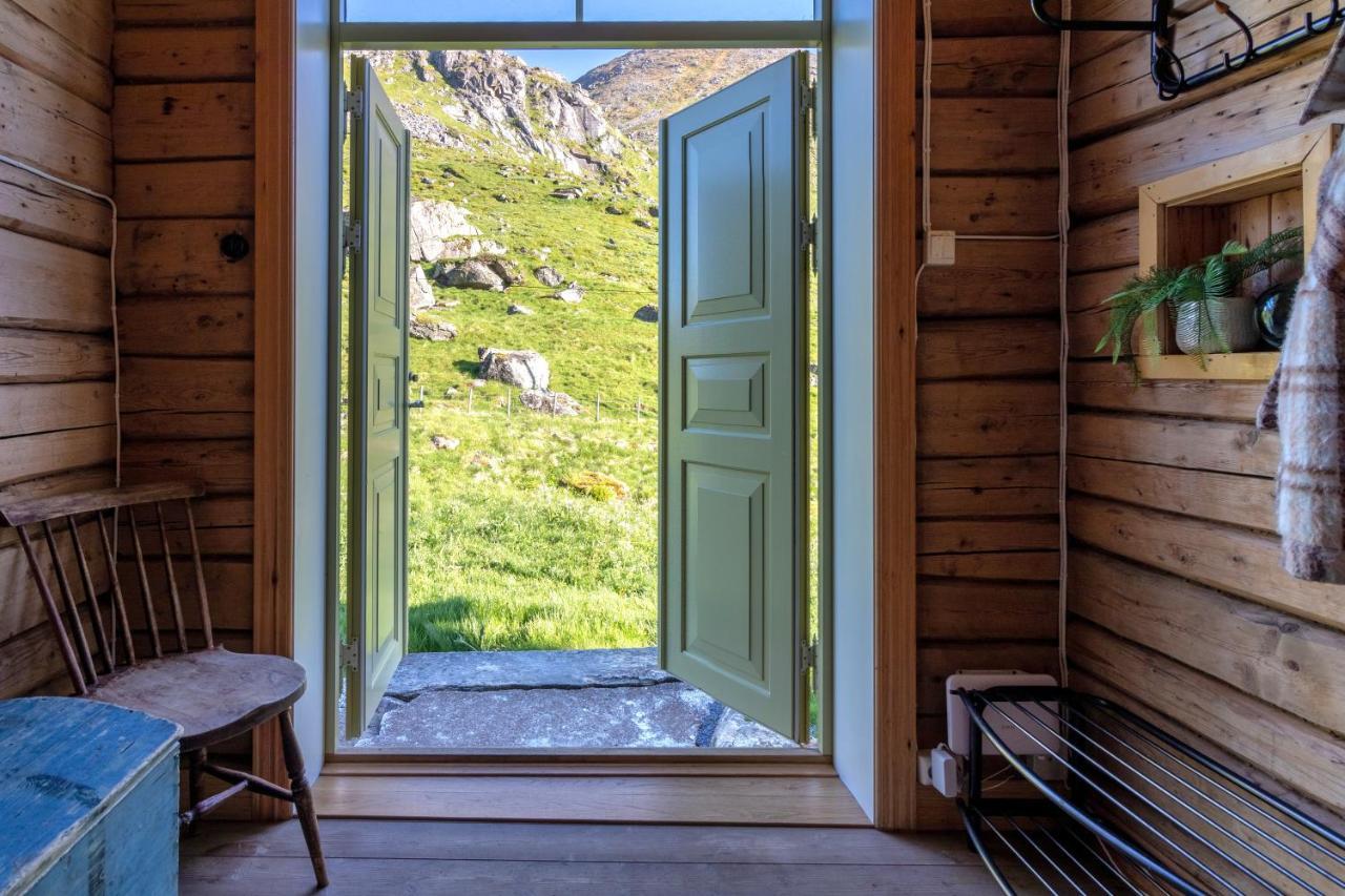 Feriehus Med Flott Havutsikt Ved Hauklandstranden レクネス エクステリア 写真