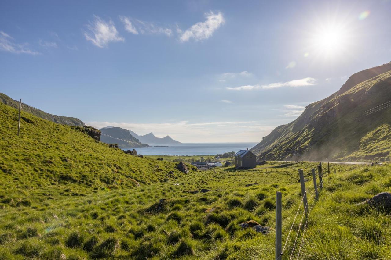 Feriehus Med Flott Havutsikt Ved Hauklandstranden レクネス エクステリア 写真
