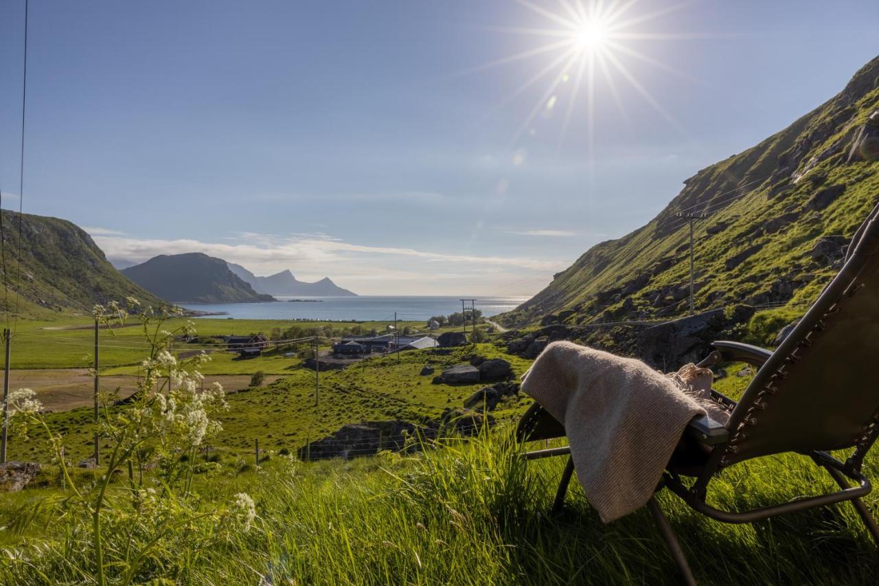 Feriehus Med Flott Havutsikt Ved Hauklandstranden レクネス エクステリア 写真