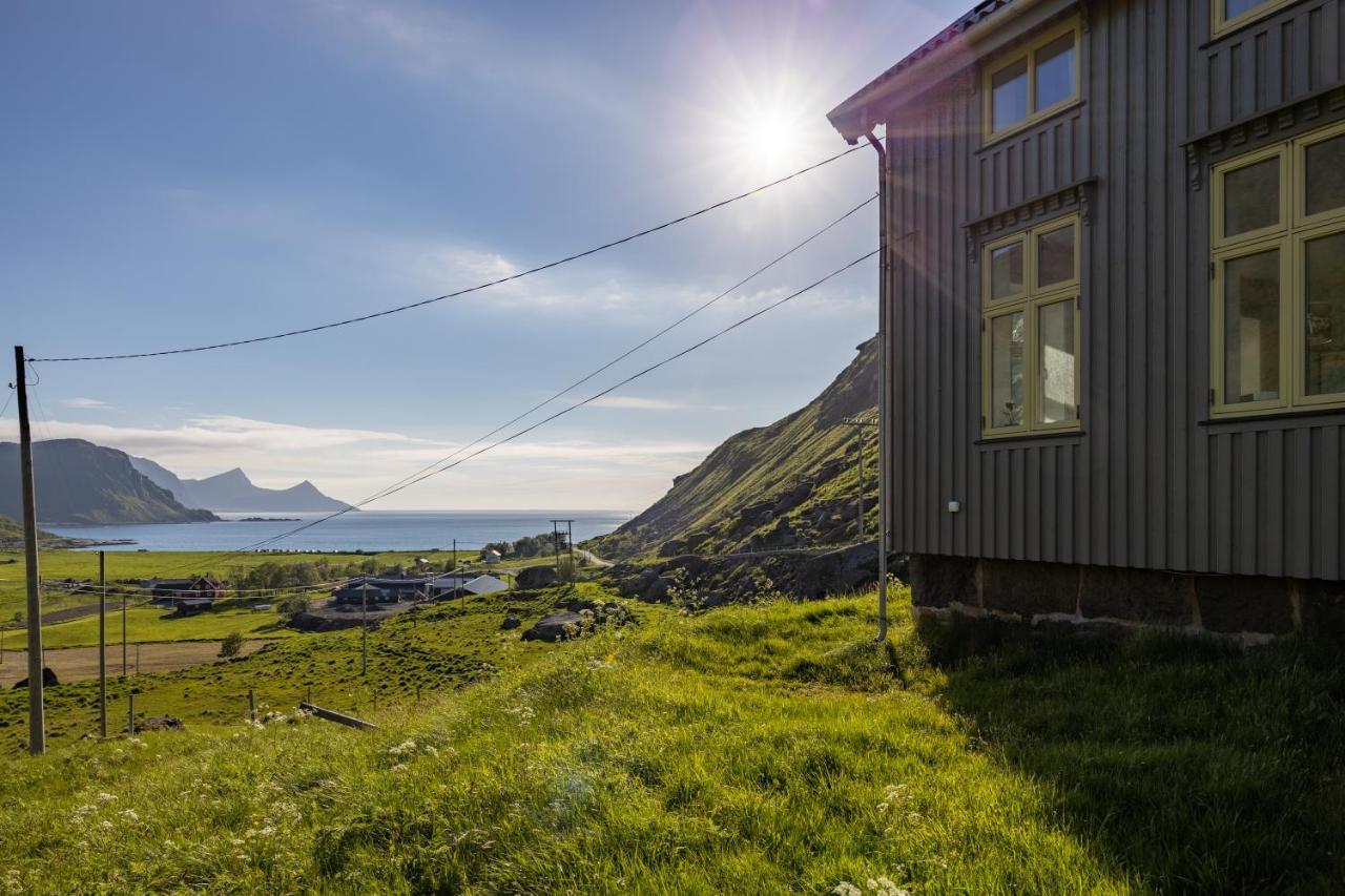 Feriehus Med Flott Havutsikt Ved Hauklandstranden レクネス エクステリア 写真
